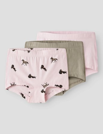name it Nmftights 3P Ballerina Horse Noos - Pink - 110