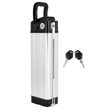 Sähköpyörän 36V/48V kapasiteetin akkukotelo 18650 pidikekotelo E-pyörän lisävarusteet DC-liitin