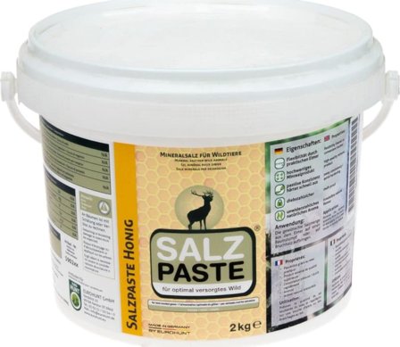 Eurohunt Salt Paste 2 Kg Honey Flavour Lockjakt Yellow 2kg