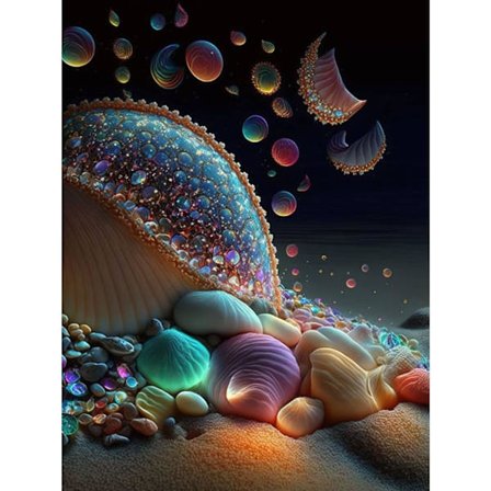 DIY 5D(33)30x40cm Timanttimaalaussetti Aikuisille, Timantti Pa