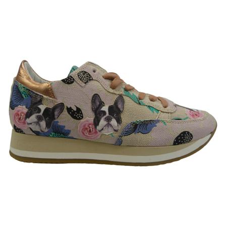 Philippe Model Sneakers , Beige , Dames , Maat: 37 EU