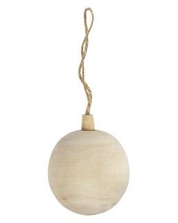 Weihnachtsbaumkugeln Holz