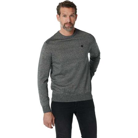No Excess, Round-neck Knitwear Grijs, Heren, Maat:L