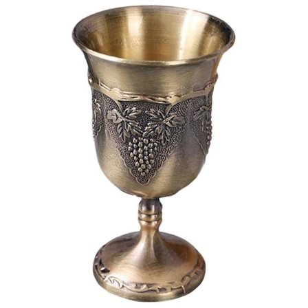 Renaissance Bägare Kalk Vintage Nattvardsbägare, Medeltida Zinklegering Bägare för Heminredning, Gåvor [DB]