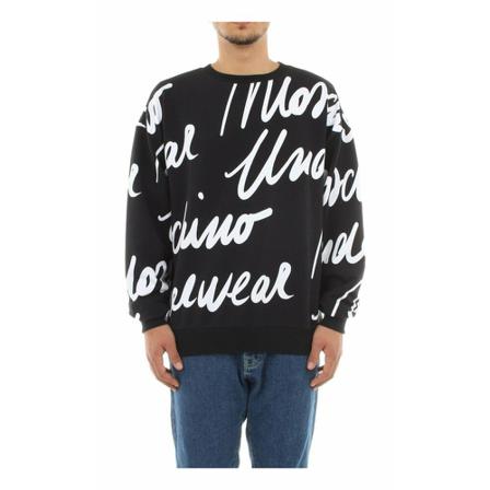 Moschino Sweatshirt , Zwart , Heren , Maat: S