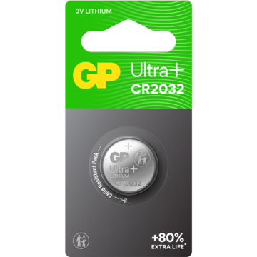 Knappcellebatteri Gp Cr2032 3V