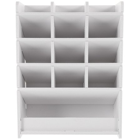 Skrivebordsarrangør Stor Kapasitet Diy Pennearrangørboks Skrivebord