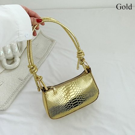 Skuldertaske Underarmstasker GULD