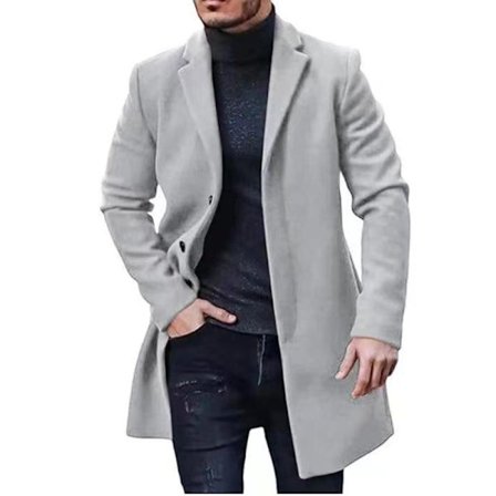 Herrkappa Slim Fit Höst Vinter