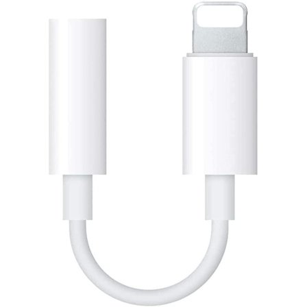 Hörlursadapter för iPhone-adapter till 3,5 mm jack aux-ljudhörlursomvandlare present