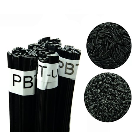 Plastsveisetrad PBT-U Svart 100G – Høy Kvalitet | 42Cm Stav | Smeltepunkt 320-370°C | Kompatibel med PBT, PBT/ABS