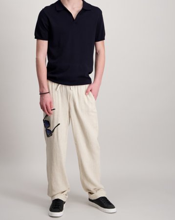 ONLY & SONS JUNIOR OSJLINUS 0007 COT LIN PNT Beige Hosen Jungen - Kids Brand Store