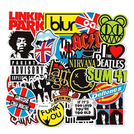 Klistermärken, 100-pack