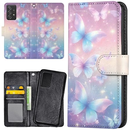 Samsung Galaxy A52/A52s 5G - Lompakkokotelo/Kuoret Butterflies