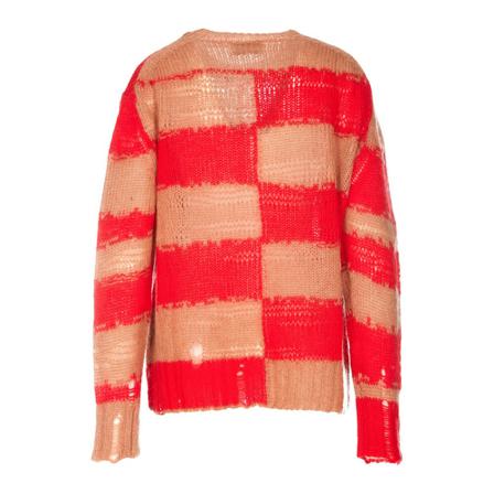 Essentiel Antwerp, V-neck Knitwear Rood, Dames, Maat:M