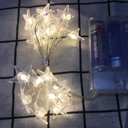 Joulukuusi LED Lumimies Valo Ketju Juhla Festivaali Koriste B 2M B