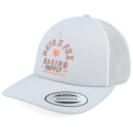 Fox - Grå trucker Caps - Womens Local Racer Light Grey Trucker @ Hatstore