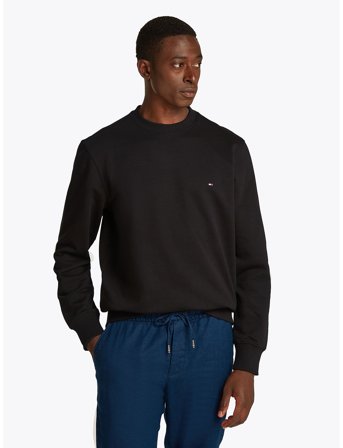 Tommy Hilfiger Essential Terry Crewneck - Black - S