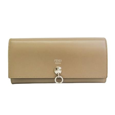 Fendi Vintage, Pre-owned By The Way Wallet Beige, Dames, Maat:ONE Size