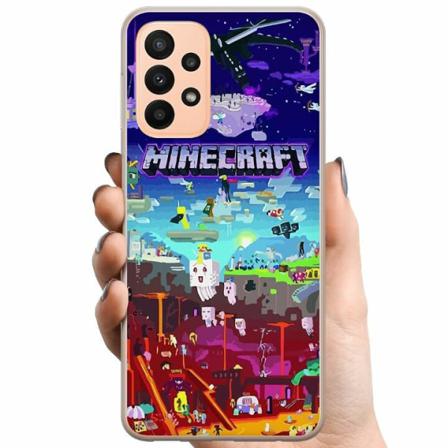 Samsung Galaxy A23 5g Tpu Mobilskal Minecraft