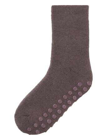 name it | Nmfwaksi Wo/Bl Terry Sock W/Non Skid | 19-21