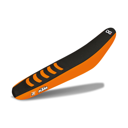 Blackbird Double Grip 3 Sadelöverdrag Orange-Svart - Gas Gas EX 350F 2021-2023