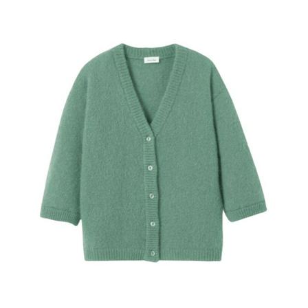 American Vintage Pinobery Trui , Groen , Dames , Maat: M
