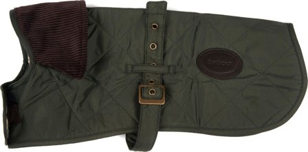 Barbour Quilted Dog Coat Olive