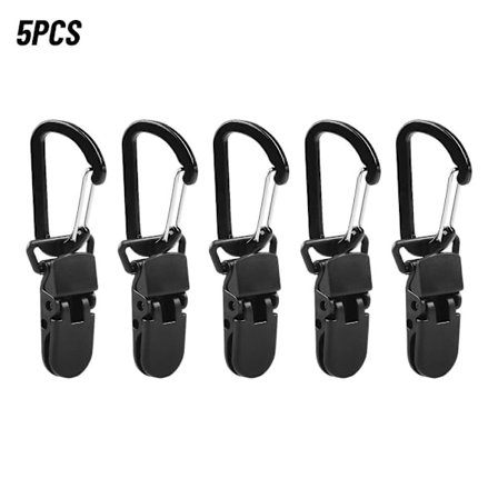 5 stk. Markise Kalesje Klemme Strammeverktøy Presenningsklips