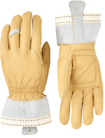 Hestra Skullman 5-finger Naturbrun