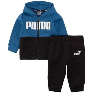 Kids - Puma Minicats Color-blocked Sweat Set Black 86 cm - Clothing sets - 86 CM - Black