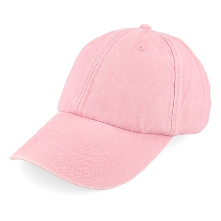 Beechfield - Rose unconstructed Casquette - Vintage Washed Dusky Pink Dad Cap @ Hatstore