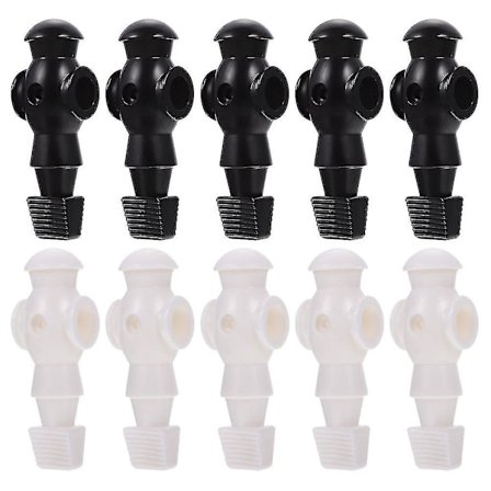 10 stk. Fodboldmaskine Spiller Bordfodboldmaskine Fodboldmand Bordfodboldspillere Reservedele