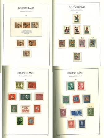 Tyskland - Samling 1949-88 i fortryksalbum