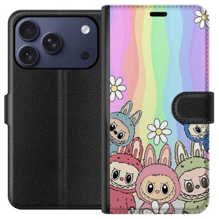 Kompatibelt Plånboksfodral till Apple Apple iPhone 17 Pro Regnbage