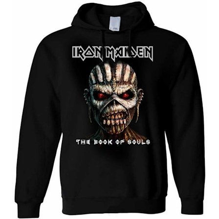 Iron Maiden Unisex Vuxen The Book Of Souls Pullover Hoodie L Bl