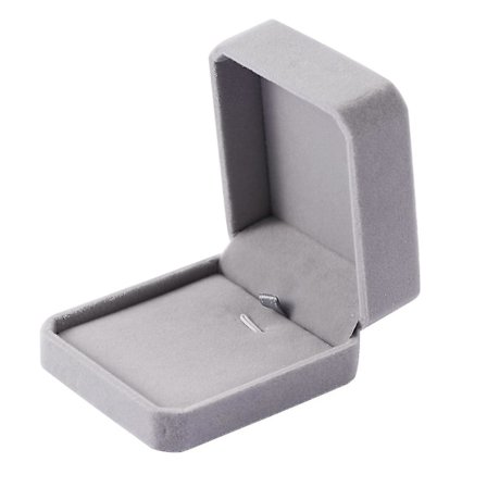 Samettipäällysteinen riipuslaatikko, klassinen korvakorupakkauksen koru kaulakoru lahjalaatikko vuosipäiviin häihin