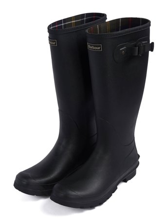 Barbour Barbour Mens Bede Tall Welly - Black - 46