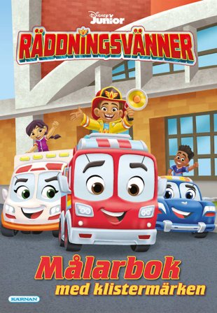 KÄRNAN MÅLARBOK RÄDDNINGSVÄNNER Skapa & pyssla Unisex ONESIZE