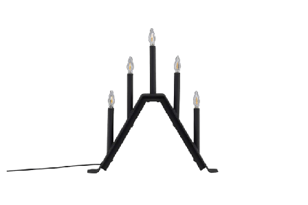 Venture Home Åre Bordslampa Julbelysning Unisex Svart ONESIZE