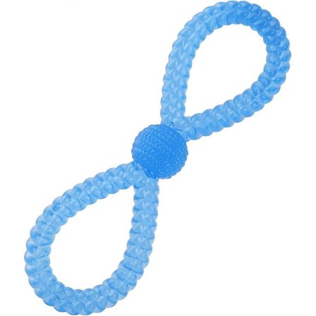 Hundeleker for aggressive tyggere - Slitesterke tyggeleker for hunder med naturgummi og konveks design. Sterk trekkeleke for mellomstore og store 