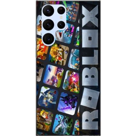 Samsung Galaxy S22 Ultra 5G Gjennomsiktig deksel Roblox