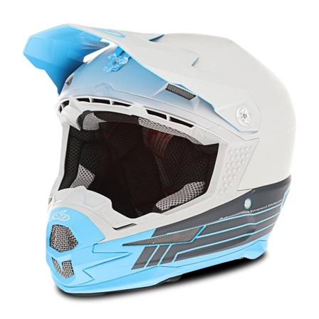 Crosshjelm 6D ATR-1 Split Cyan M