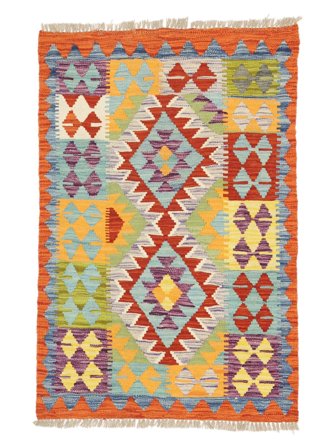 Tapis Kilim Afghan Old Style 76X116 (Laine, Afghanistan)