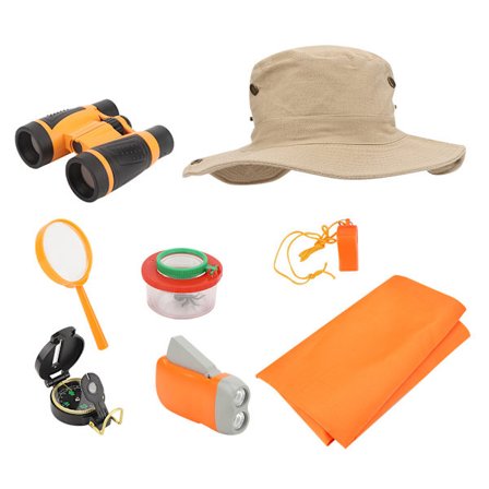 5x30 Bärbar Utomhus Kikare Teleskop Insekt Observation Leksak Set för Barn