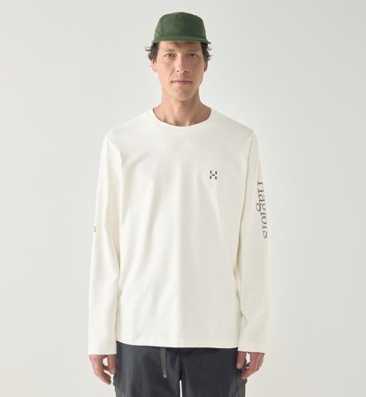 Haglöfs Brand LS Tee Men Soft White - Herr - XL