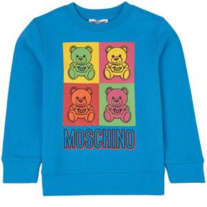 Moschino Branded Graphic Sweatshirt Brilliant Blue 12 Years - Jumpers and knitwear - 12 years - Blue