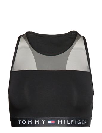 Bralette Lingerie Bras & Tops Soft Bras Tank Top Bras Svart Tommy Hilfiger