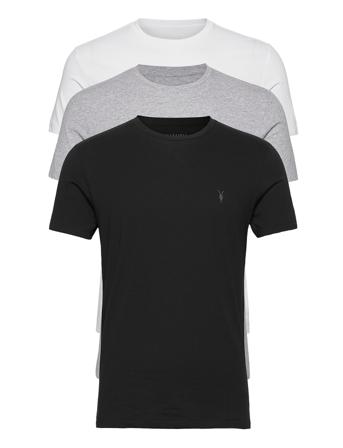 Tonic Ss Crew 3 Pk T-shirts Short-sleeved Multi/mönstrad AllSaints
