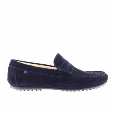 Van Bommel Instappers , Blauw , Heren , Maat: 43 EU Instappers & Slip ons